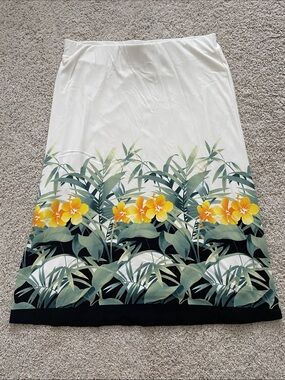 Tommy Bahama Palm Print Knit Skirt